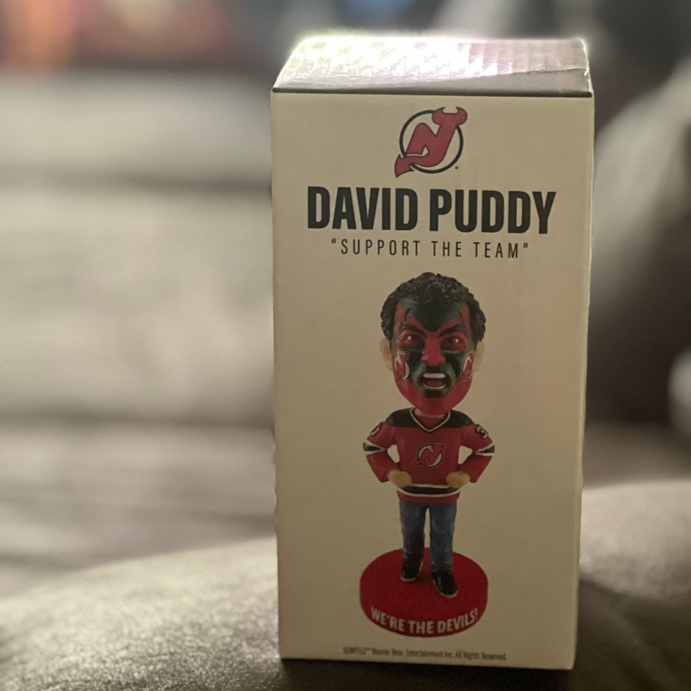Collectible Puddy NJ Devils bobble head